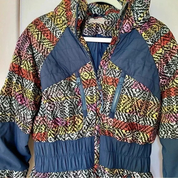 NWT Free People All Prepped Printed Ski Suit Jumpsuit One Piece FP Movement - Picture 8 of 17